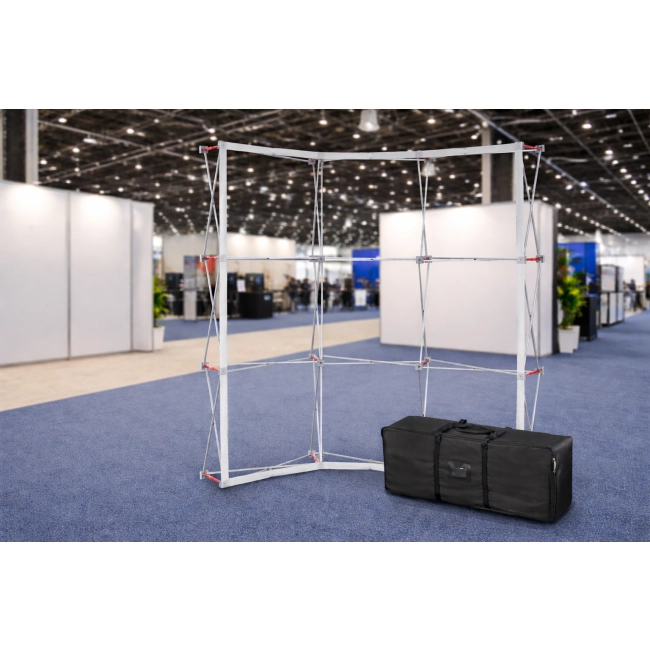 Ścianka reklamowa Velcro POP UP Prosta 3x4